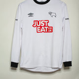 Derby County 2014-15 Long Sleeve Home Kit (S)