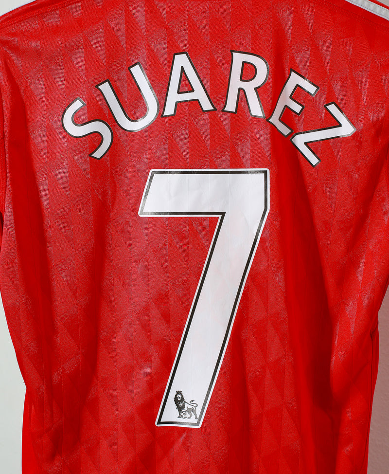 2010 Liverpool Home #7 Suarez ( M )