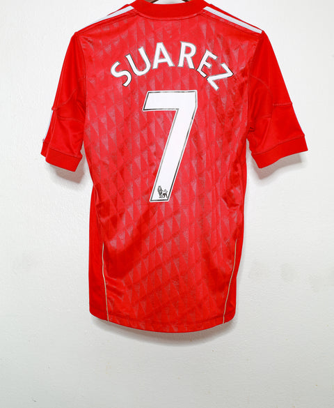 2010 Liverpool Home #7 Suarez ( M )