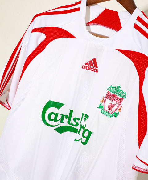 2007 Liverpool Away #8 Gerrard ( XL )