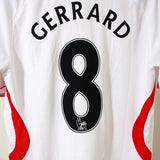 2007 Liverpool Away #8 Gerrard ( XL )