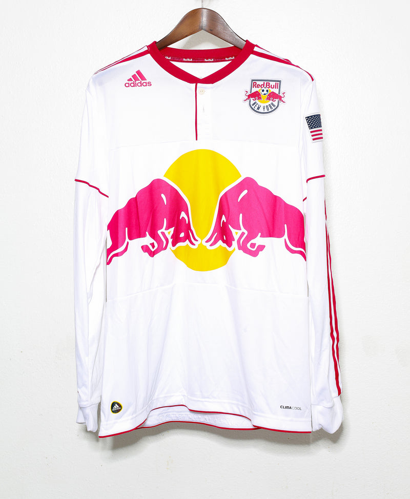 NY Red Bulls 2010-11 Long Sleeve Home Kit (XL)