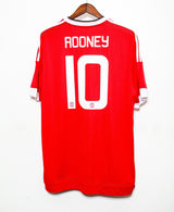 Manchester United 2015-16 Rooney Home Kit (2XL)