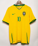 Brazil 2008 Ronaldinho Home Kit (XL)