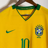Brazil 2008 Ronaldinho Home Kit (XL)