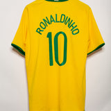 Brazil 2008 Ronaldinho Home Kit (XL)