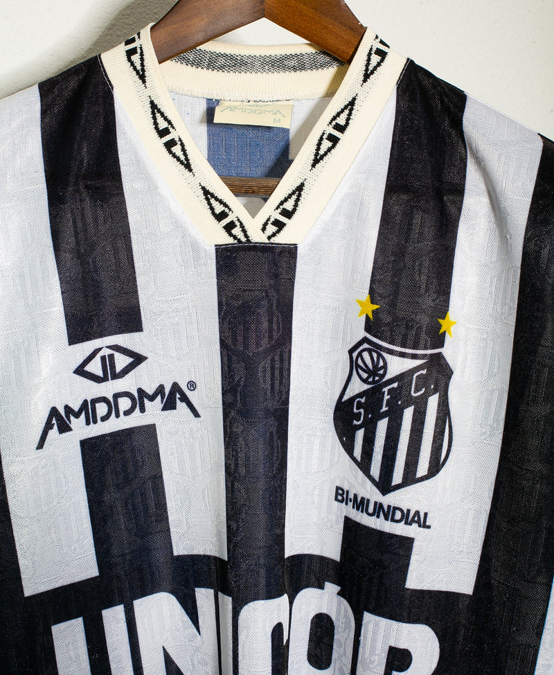 Santos 1995 Away Kit #10 (M)