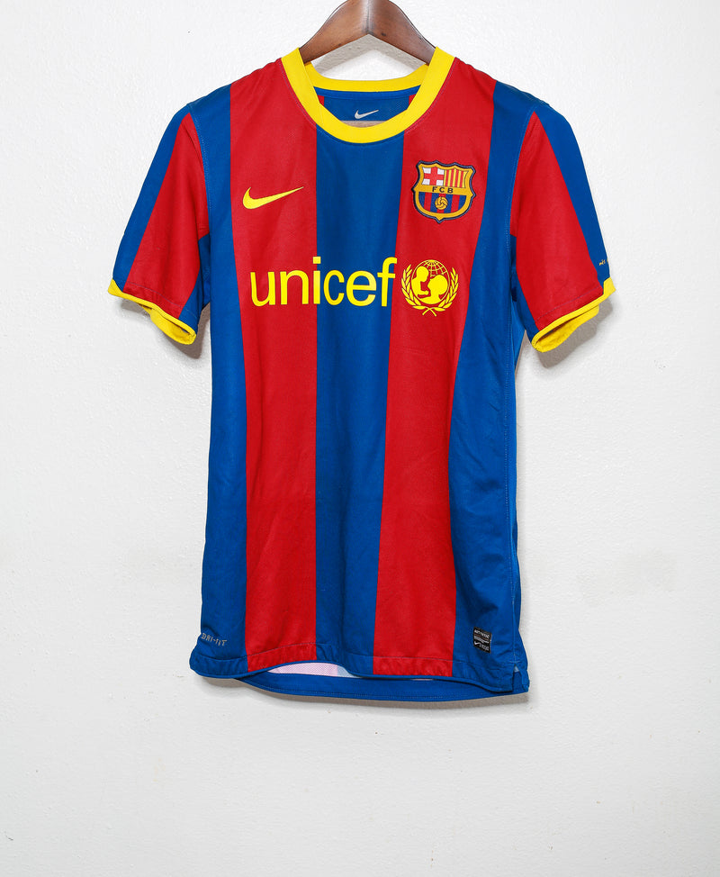 2010 - 2011 FC Barcelona Home #10 Messi ( S )