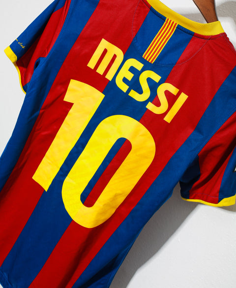 2010 - 2011 FC Barcelona Home #10 Messi ( S )