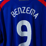 France 2007 Benzema Home Kit (2XL)