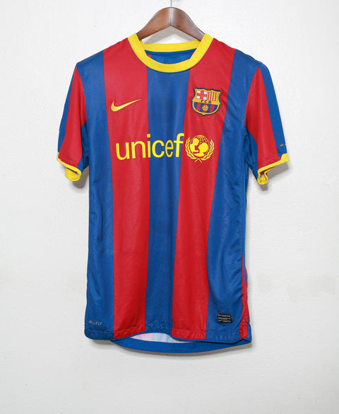 2010 - 2011 FC Barcelona Home #10 Messi ( M )