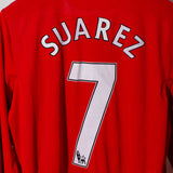 Liverpool 2012-13 Suarez Long Sleeve Home Kit (M)