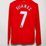 Liverpool 2012-13 Suarez Long Sleeve Home Kit (M)