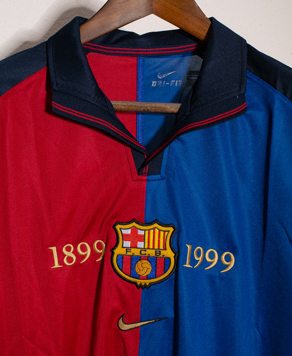 Barcelona 1999-00 Home Kit BNWT (M)