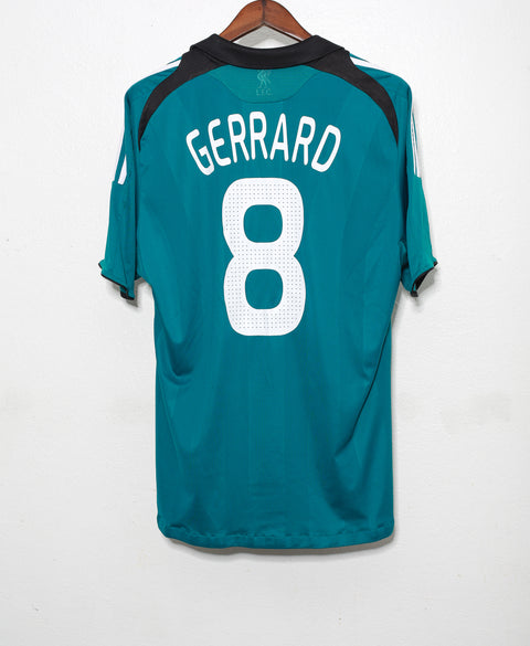 2008 - 2009 Liverpool Third #8 Gerrard ( L )