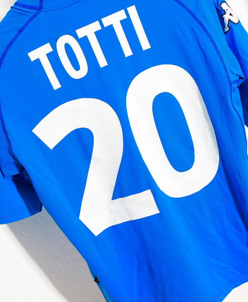 Italy Away Totti #10 ( S )