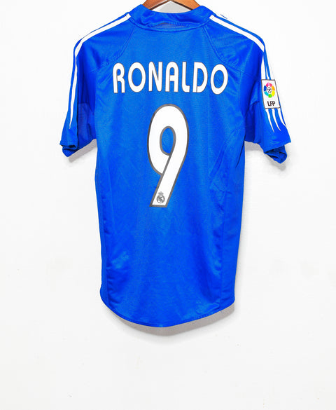 2004 - 2005 Real Madrid Away #9 Ronaldo ( S )