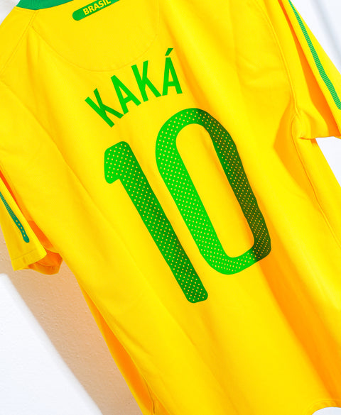 2008 Brazil Home #10 Kaka ( L )