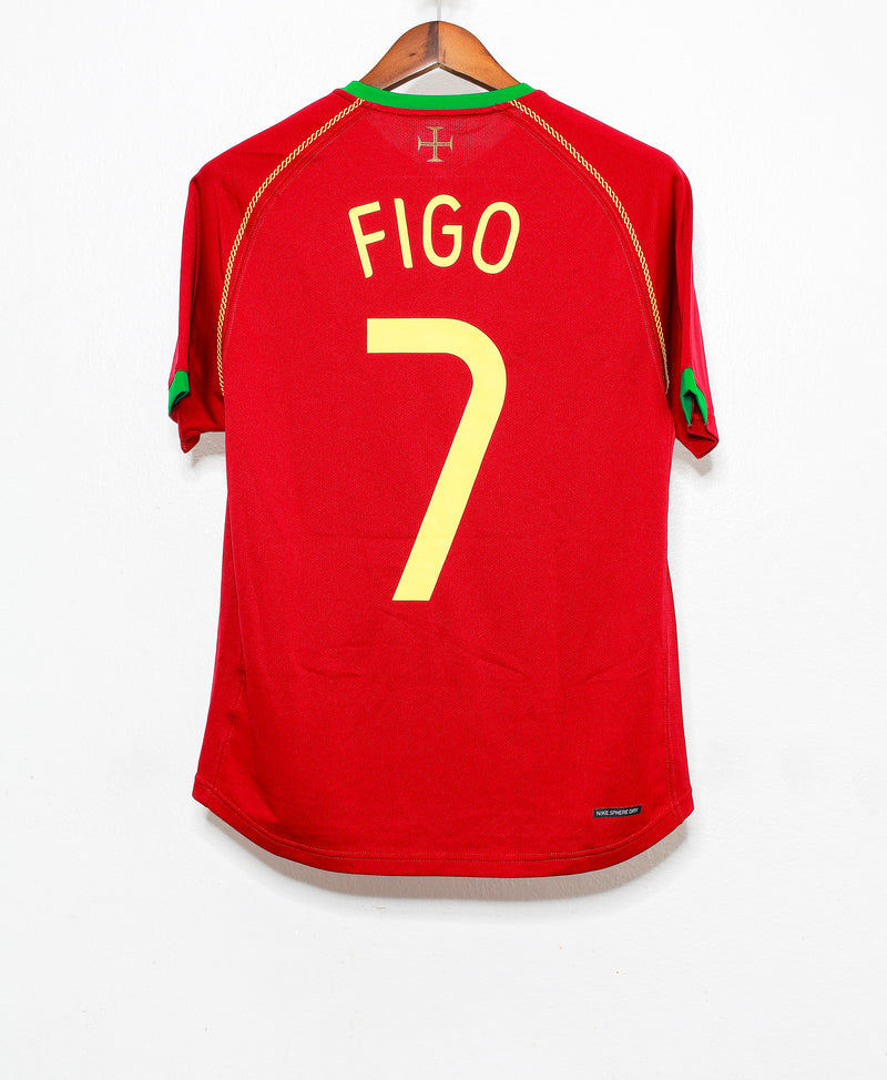 2006 Portugal Away #7 Figo ( S )