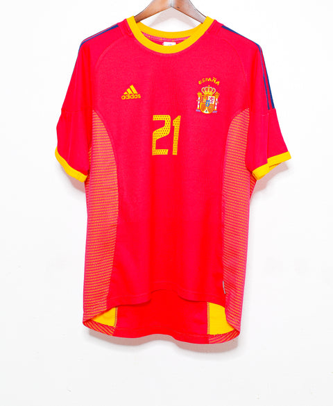 2000 Spain Home Luis Enrique #21 ( L )