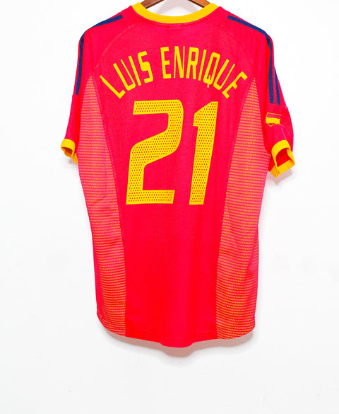 2000 Spain Home Luis Enrique #21 ( L )