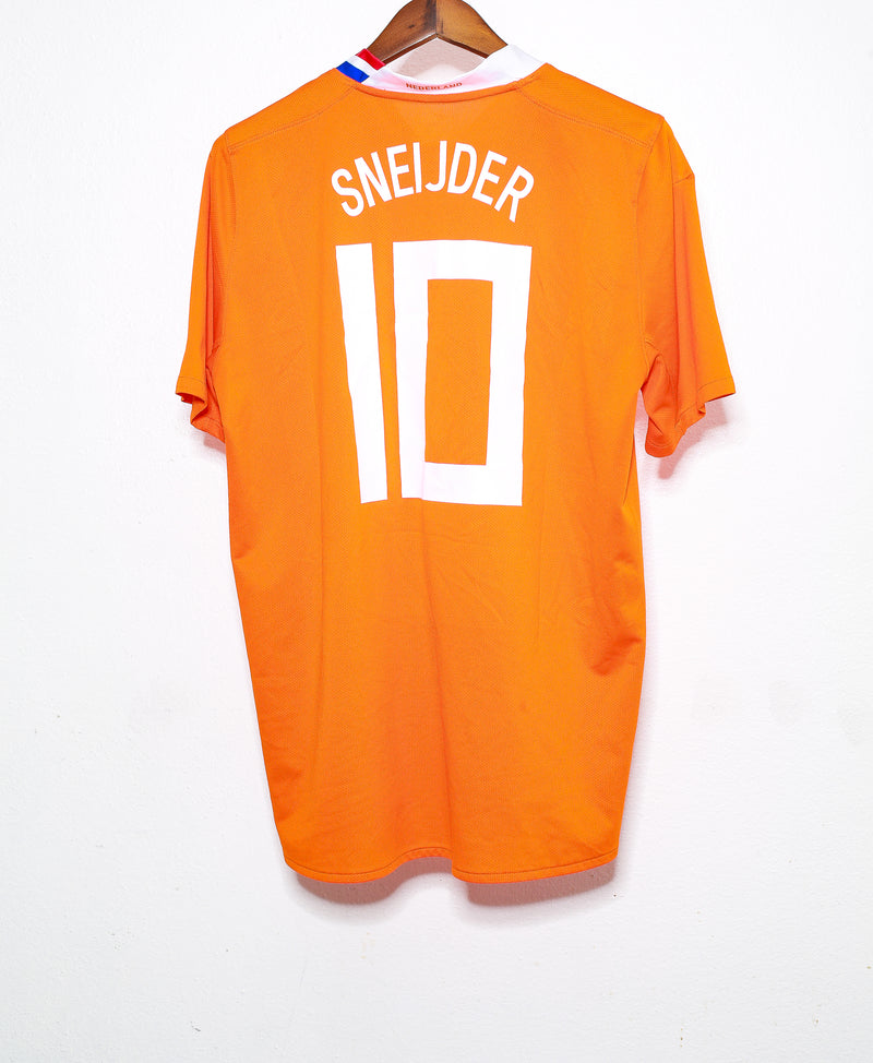 Netherlands 2008 Home #10 Sneijder ( L )