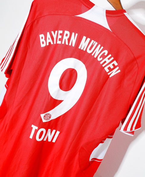 2007 Bayern Munich Home #9 Toni ( L )