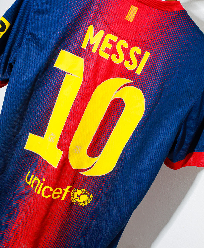 2012 FC Barcelona Home #10 Messi ( M )