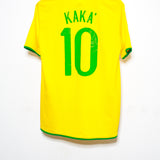 2008 Brazil Home #10 Kaka ( M )