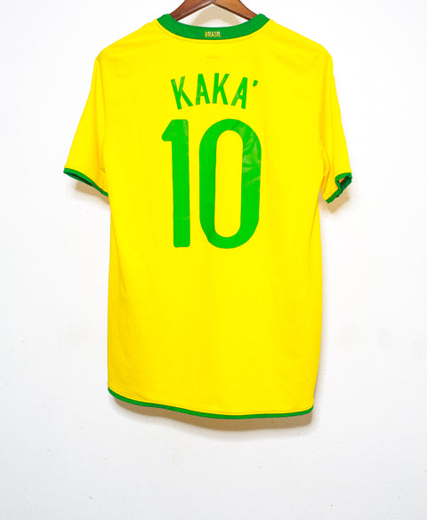 2008 Brazil Home #10 Kaka ( M )