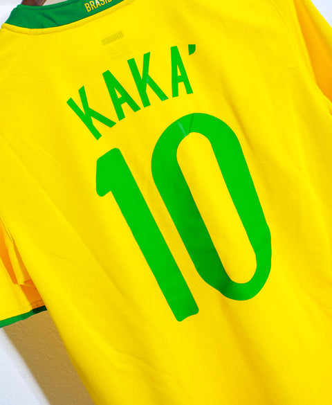 2008 Brazil Home #10 Kaka ( M )