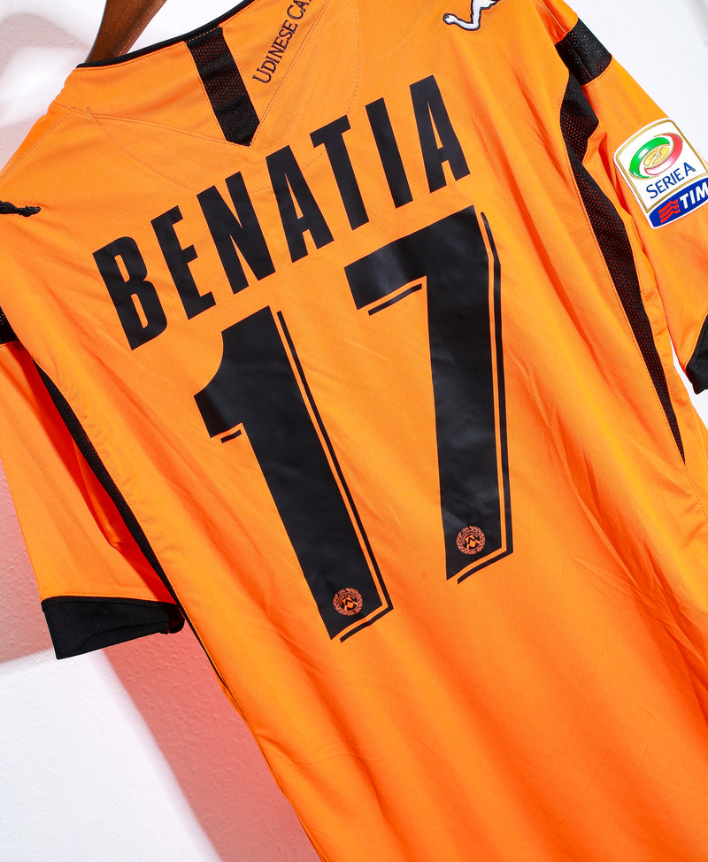 2011 Udinese Third #17 Benatia Match Issue ( L )