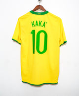 2008 Brazil Home #10 Kaka ( M )