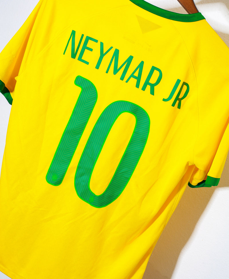 Brazil 2014 World Cup Neymar Home Kit (M)