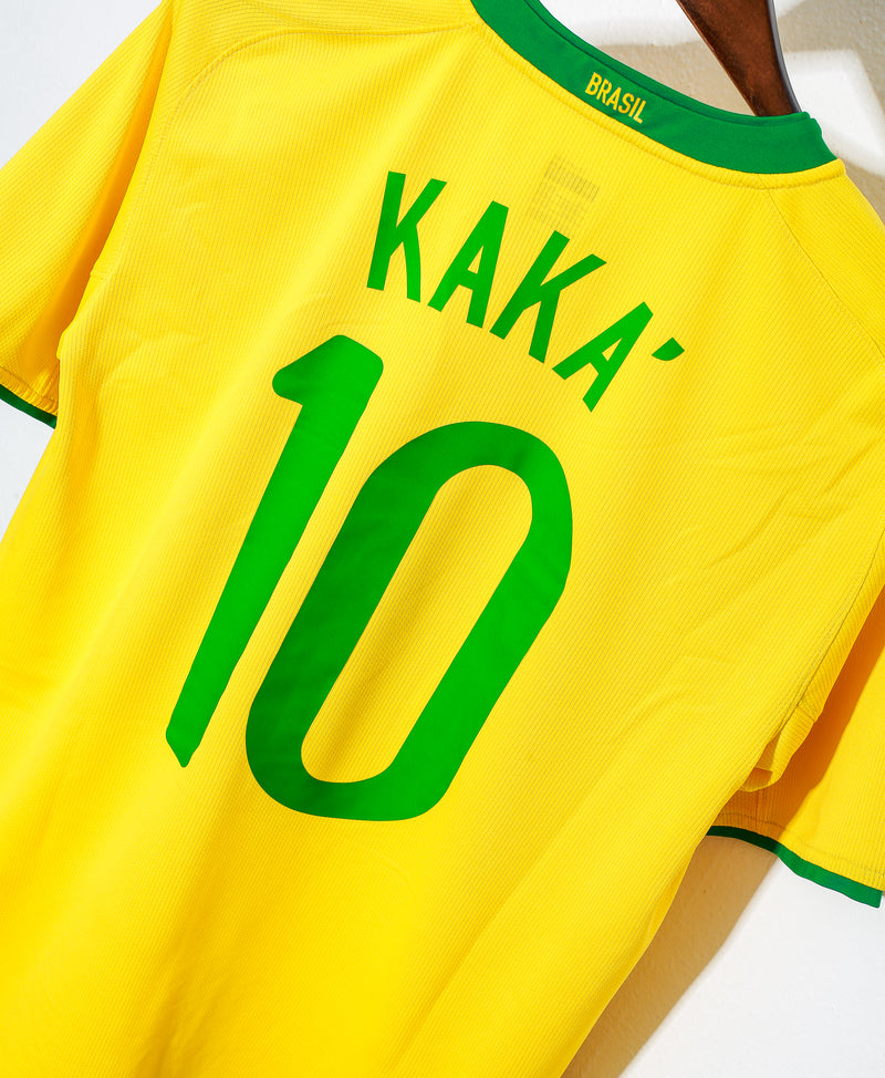 2008 Brazil Home #10 Kaka ( M )