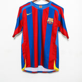 2005 FC Barcelona Home #10 Ronaldinho