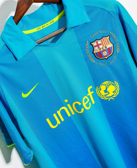 2007 FC Barcelona Away #10 Ronaldinho ( M )