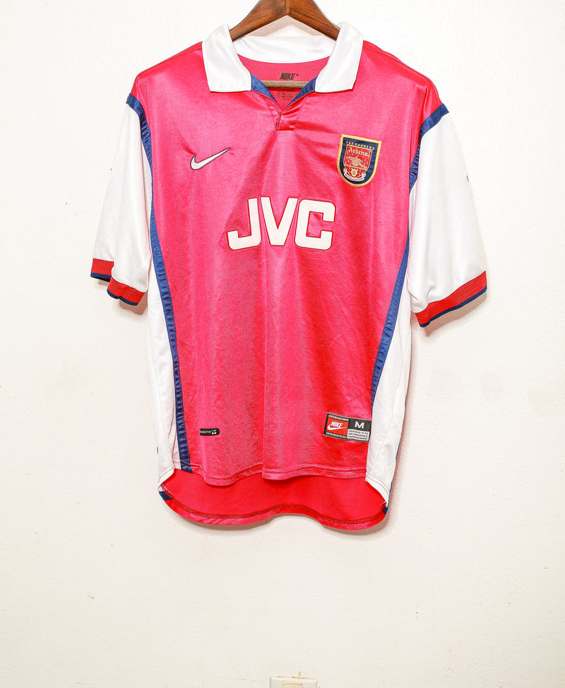 Arsenal 1998-99 Bergkamp Home Kit (M)