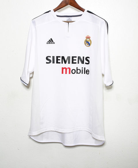 2003 Real Madrid Home #5 Zidane ( XXL )