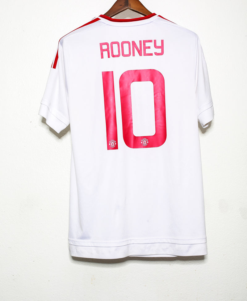 Manchester United 2015-16 Rooney Away Kit (L)