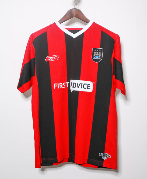 2003 Manchester City Away #6 Claudio Reyna ( L )