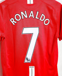 Manchester United 2007-08 Ronaldo Home Kit (M)