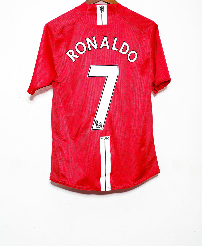 Manchester United 2007-08 Ronaldo Home Kit (M)