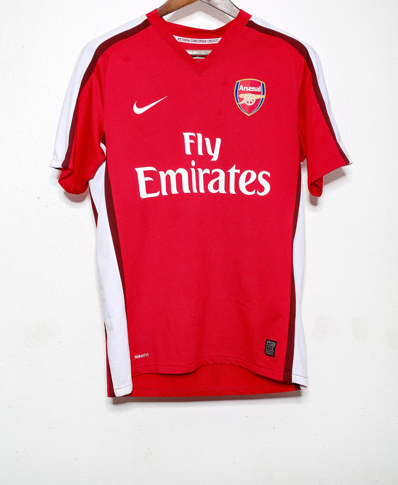Arsenal 2008-09 Vela Home Kit (M)