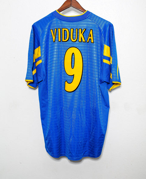 2001 Leeds United Away #9 Viduka ( XL )