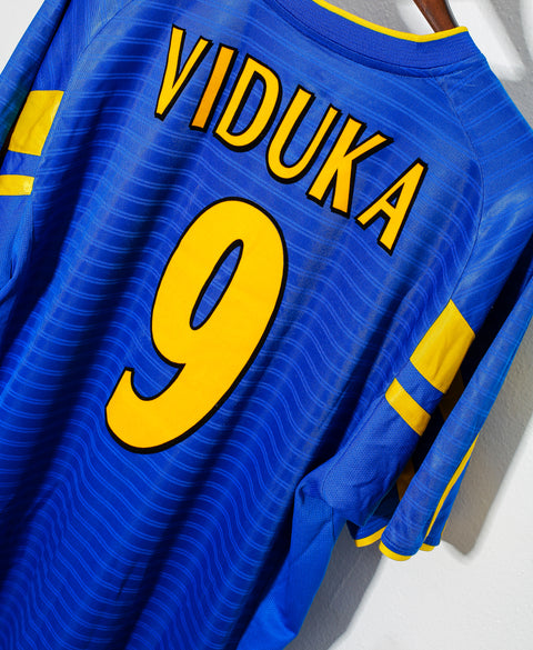 2001 Leeds United Away #9 Viduka ( XL )