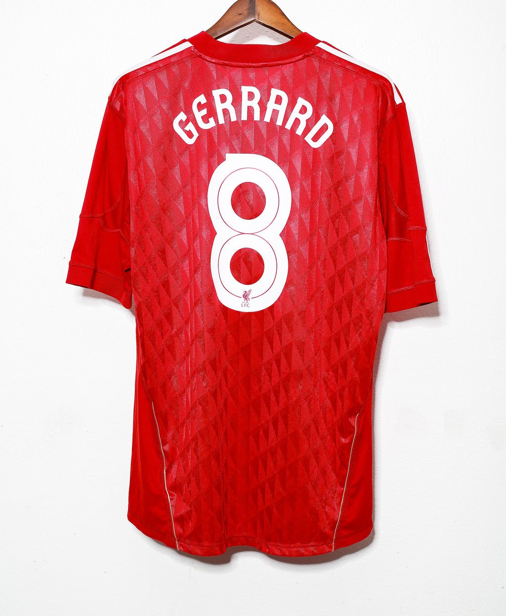 2010-11 LIVERPOOL *GERRARD* SHIRT XL. BOYS Football / Soccer \ Premier  League \ Liverpool