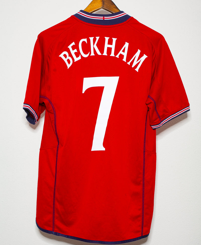 England 2002 Beckham Away Kit (L)