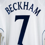 England 2002 Beckham Home Kit (XL)