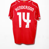 Liverpool 2014-15 Henderson Home Kit (M)